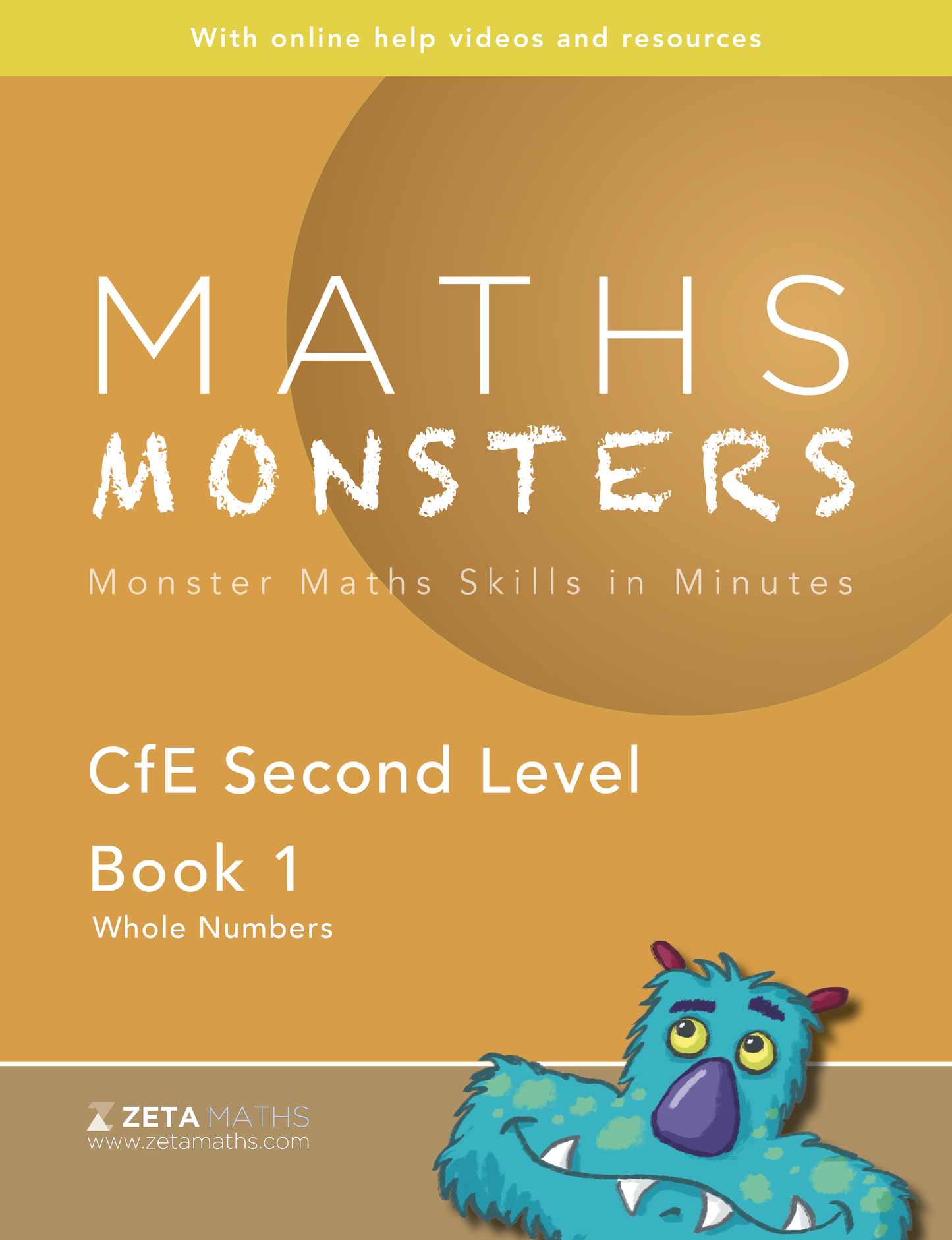 Clearance (Read Description): Maths Monsters: CfE Second Level Book 1