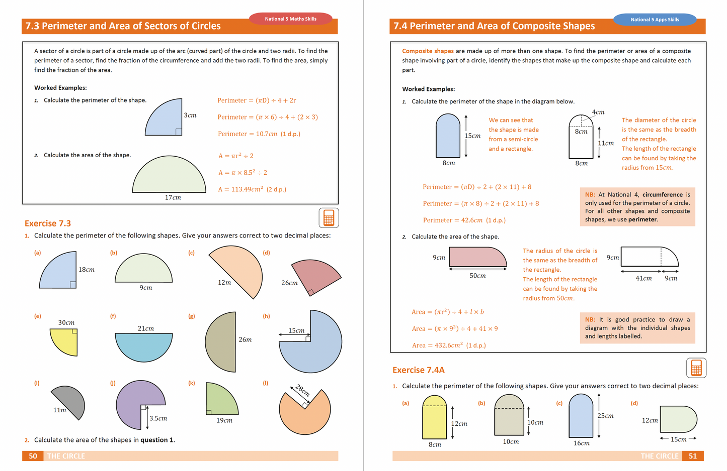 Clearance (Read Description): National 4+ Mathematics Textbook