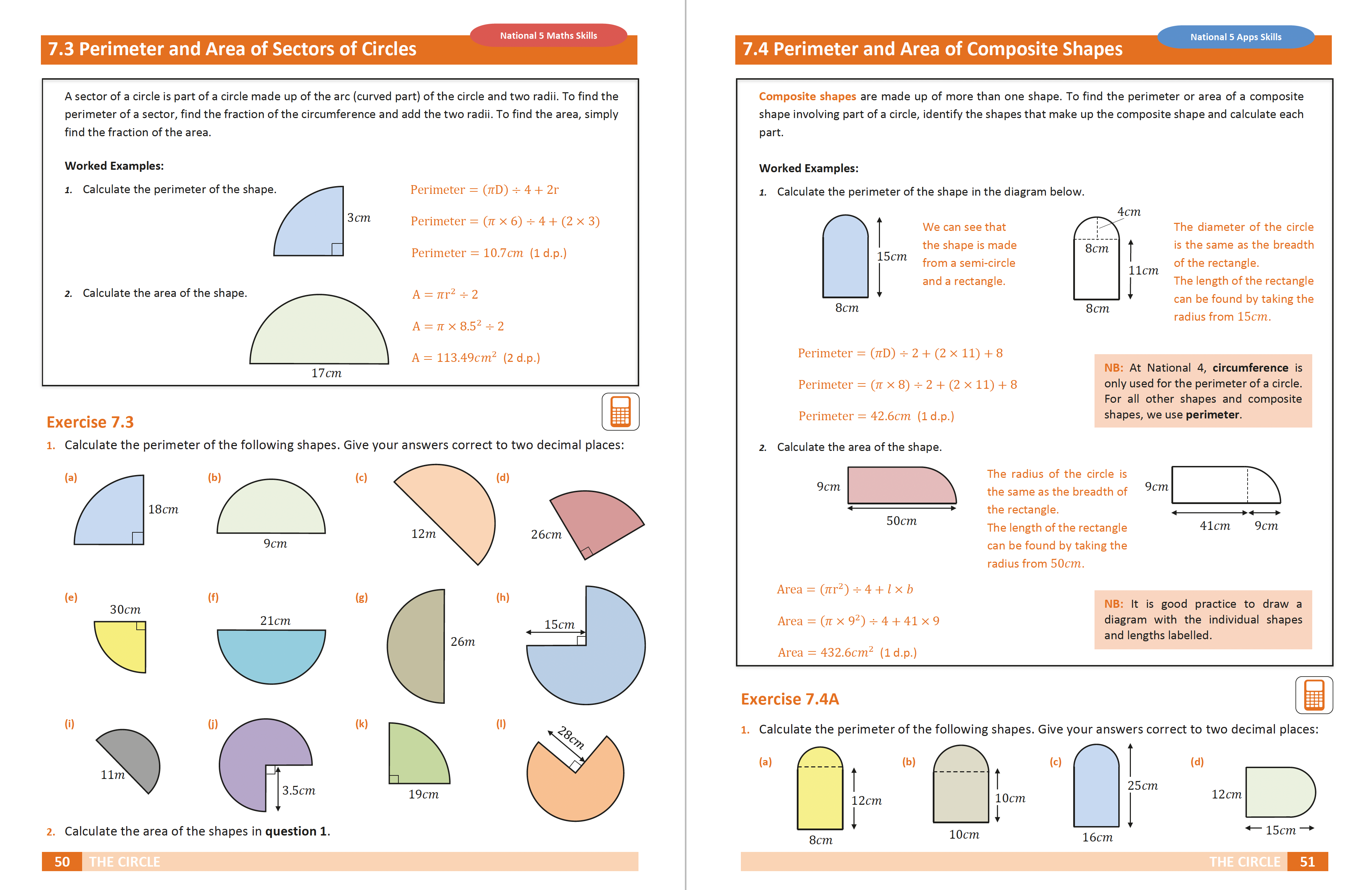 Clearance (Read Description): National 4+ Mathematics Textbook