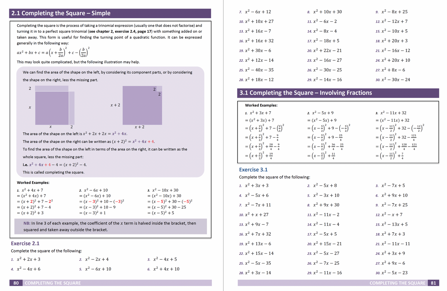 Clearance (Read Description): Algebra