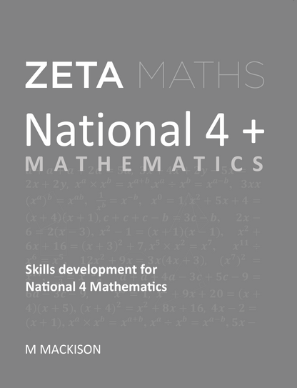 Clearance (Read Description): National 4+ Mathematics Textbook