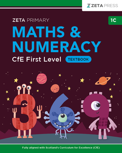 Maths & Numeracy CfE First Level Textbook 1C