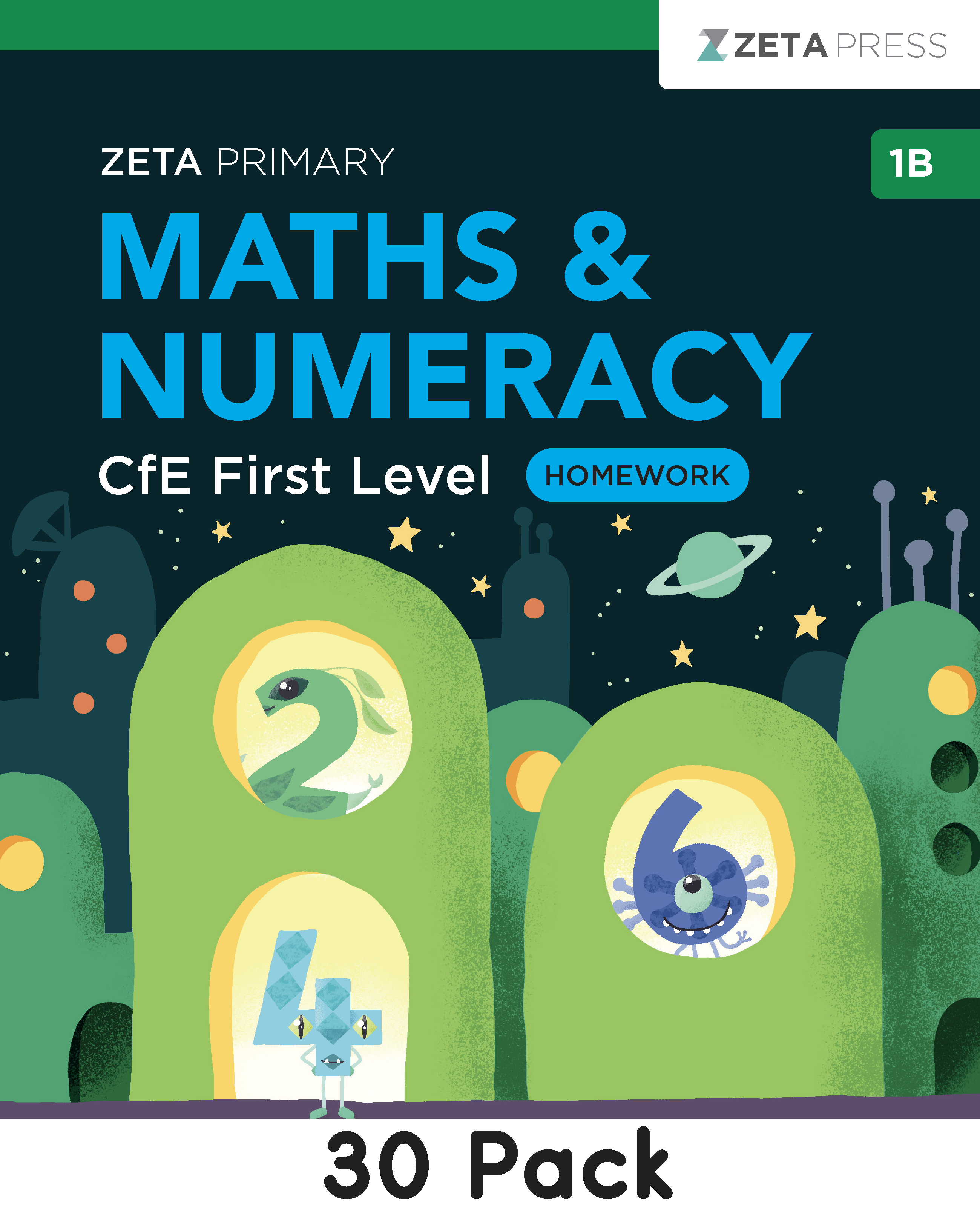 CfE First Level Homework 1B Write-on (30 Pack)