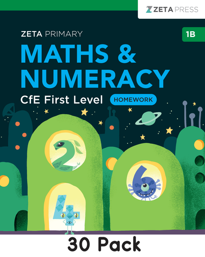 CfE First Level Homework 1B Write-on (30 Pack)