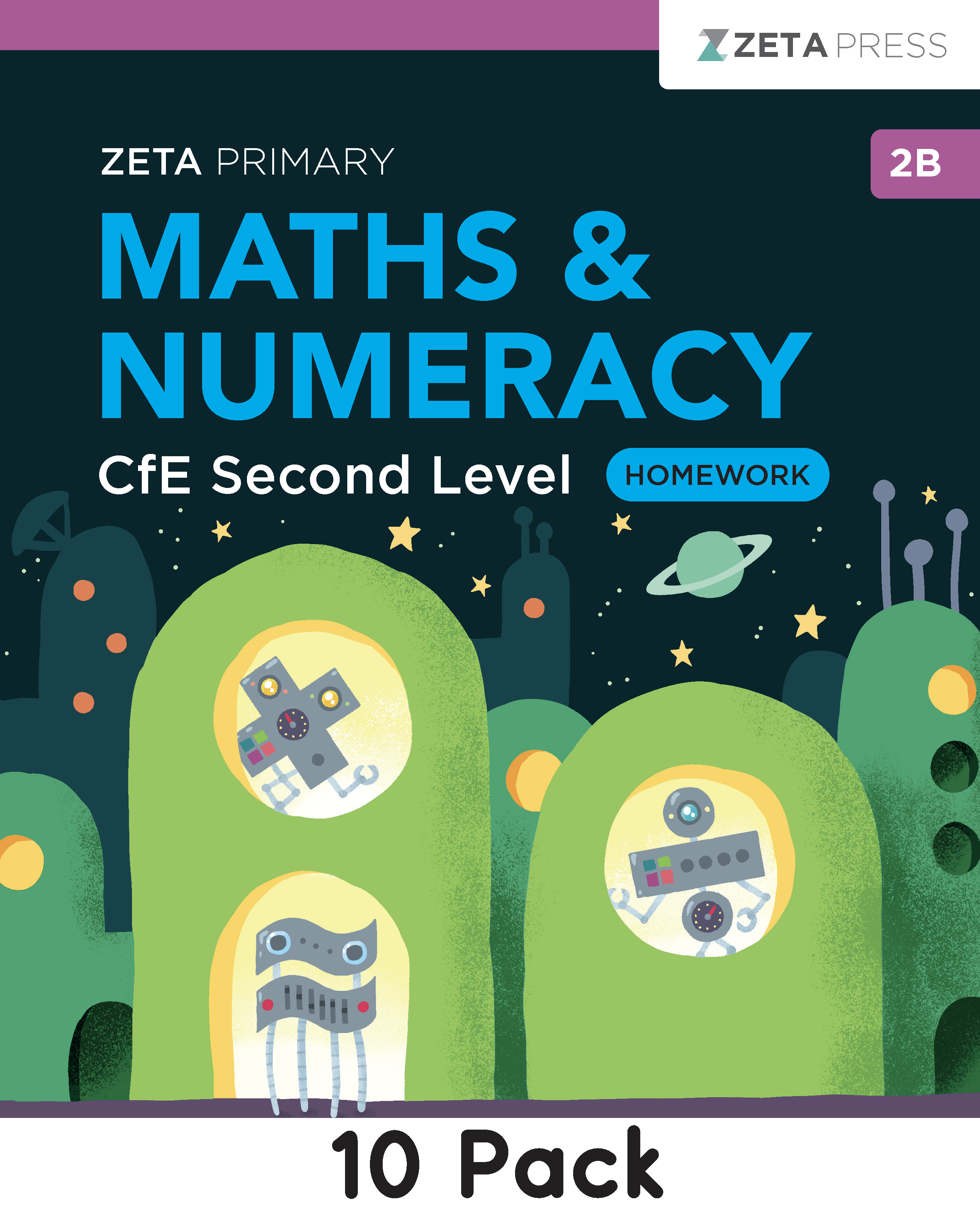 CfE Second Level Homework 2B Write-on (10 Pack)