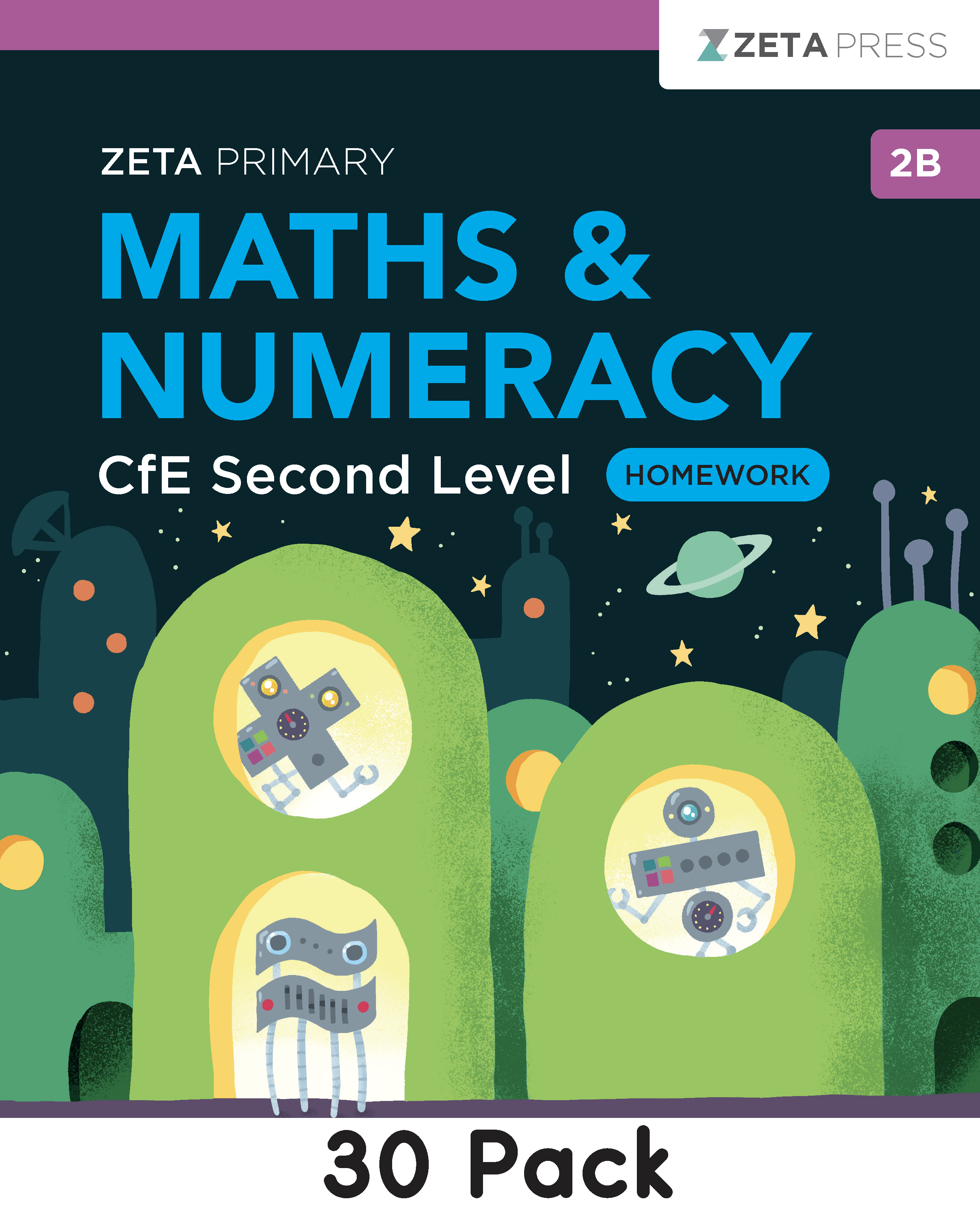 CfE Second Level Homework 2B Write-on (30 Pack)