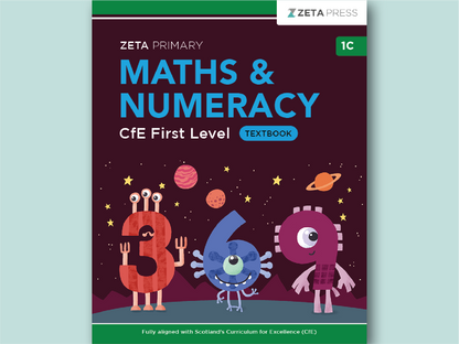 Maths & Numeracy CfE First Level Textbook 1C
