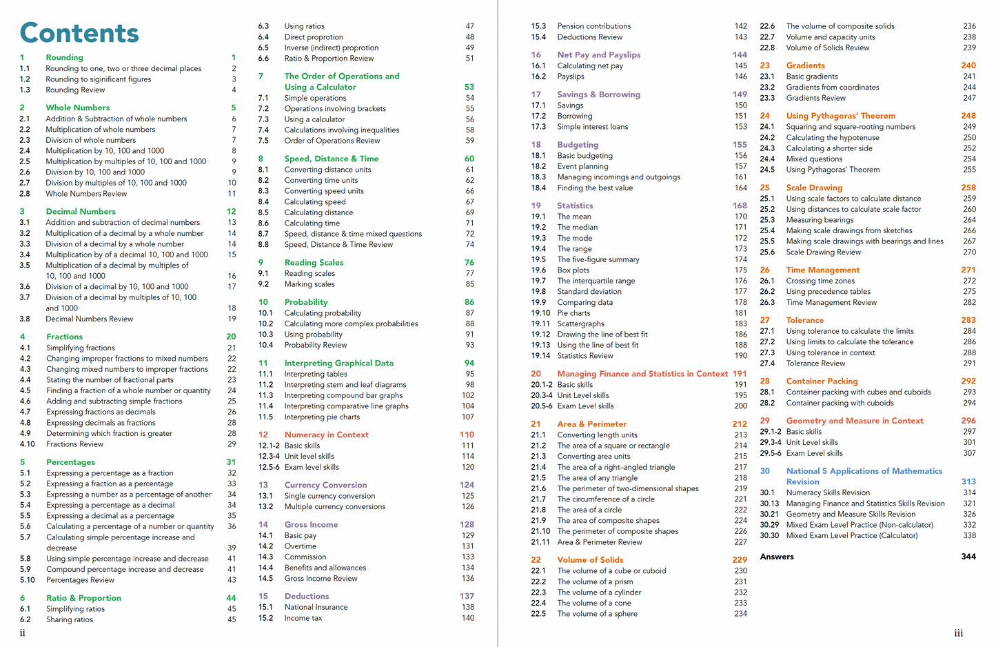 National 5 Applications of Mathematics Textbook