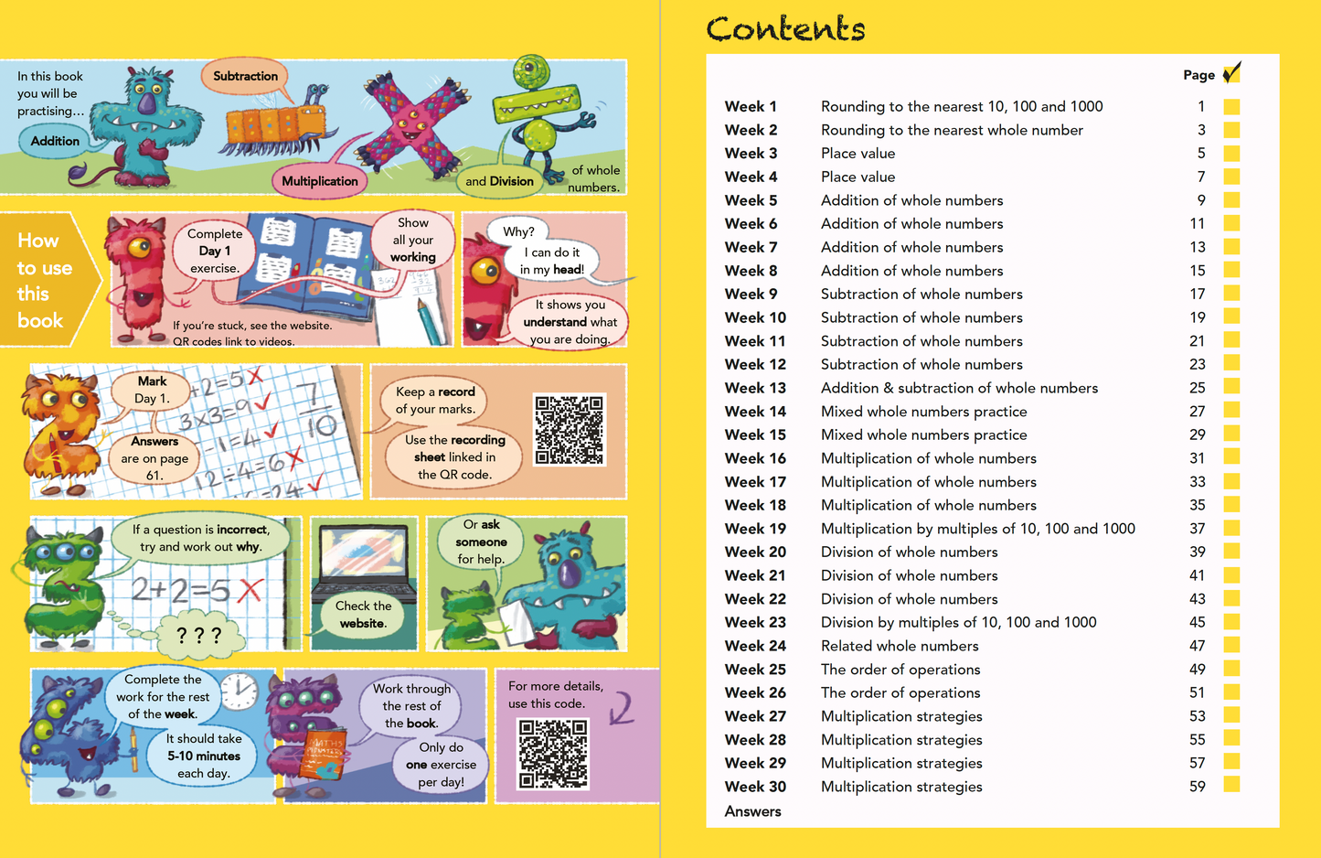 Maths Monsters: CfE Second Level Book 1