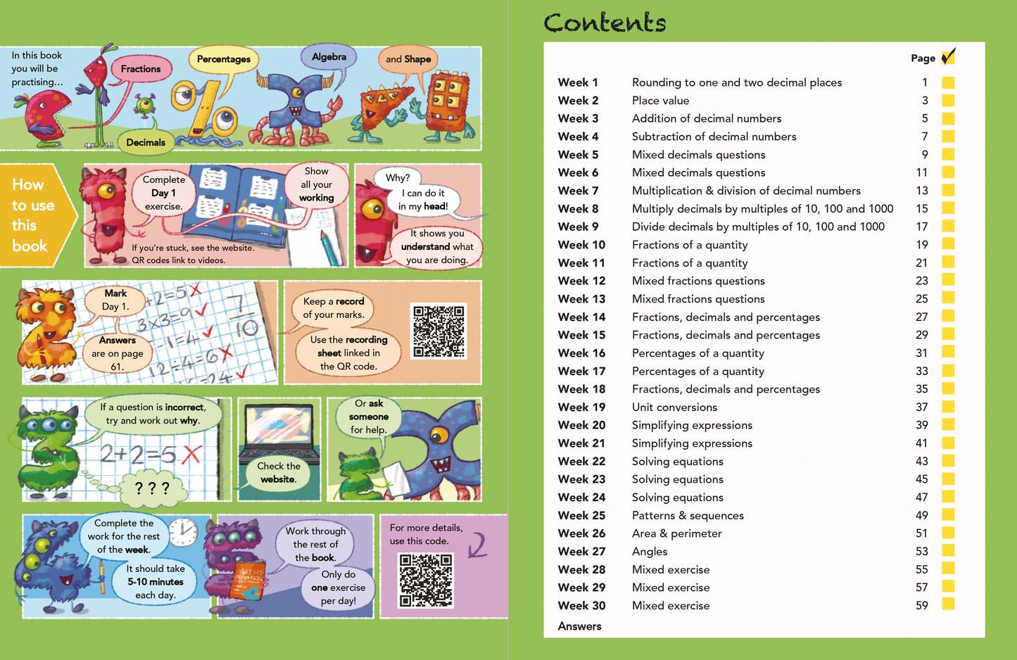 Maths Monsters: CfE Second Level Book 2