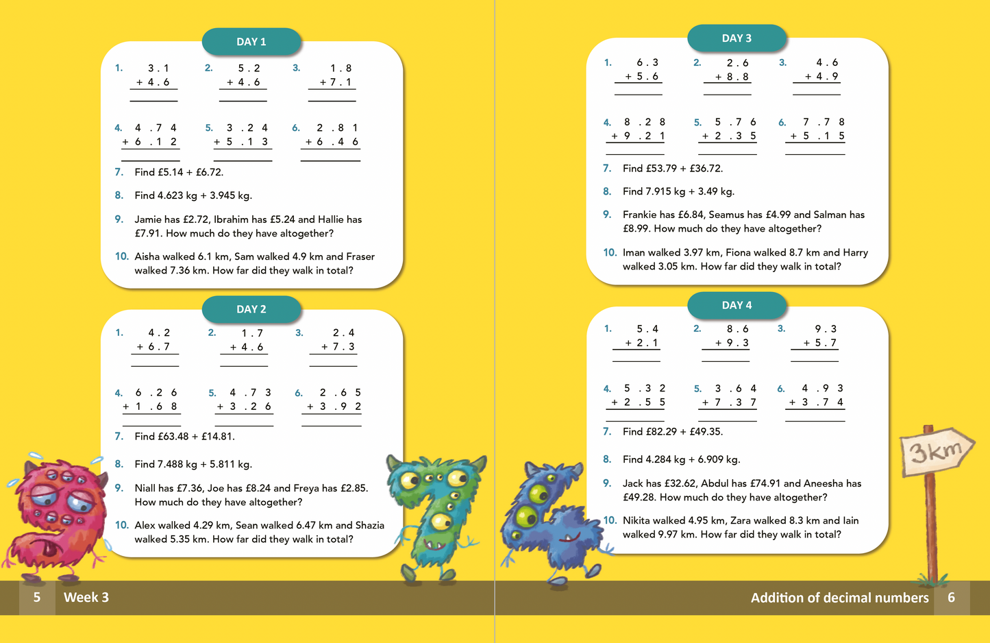 Maths Monsters: CfE Second Level Book 2