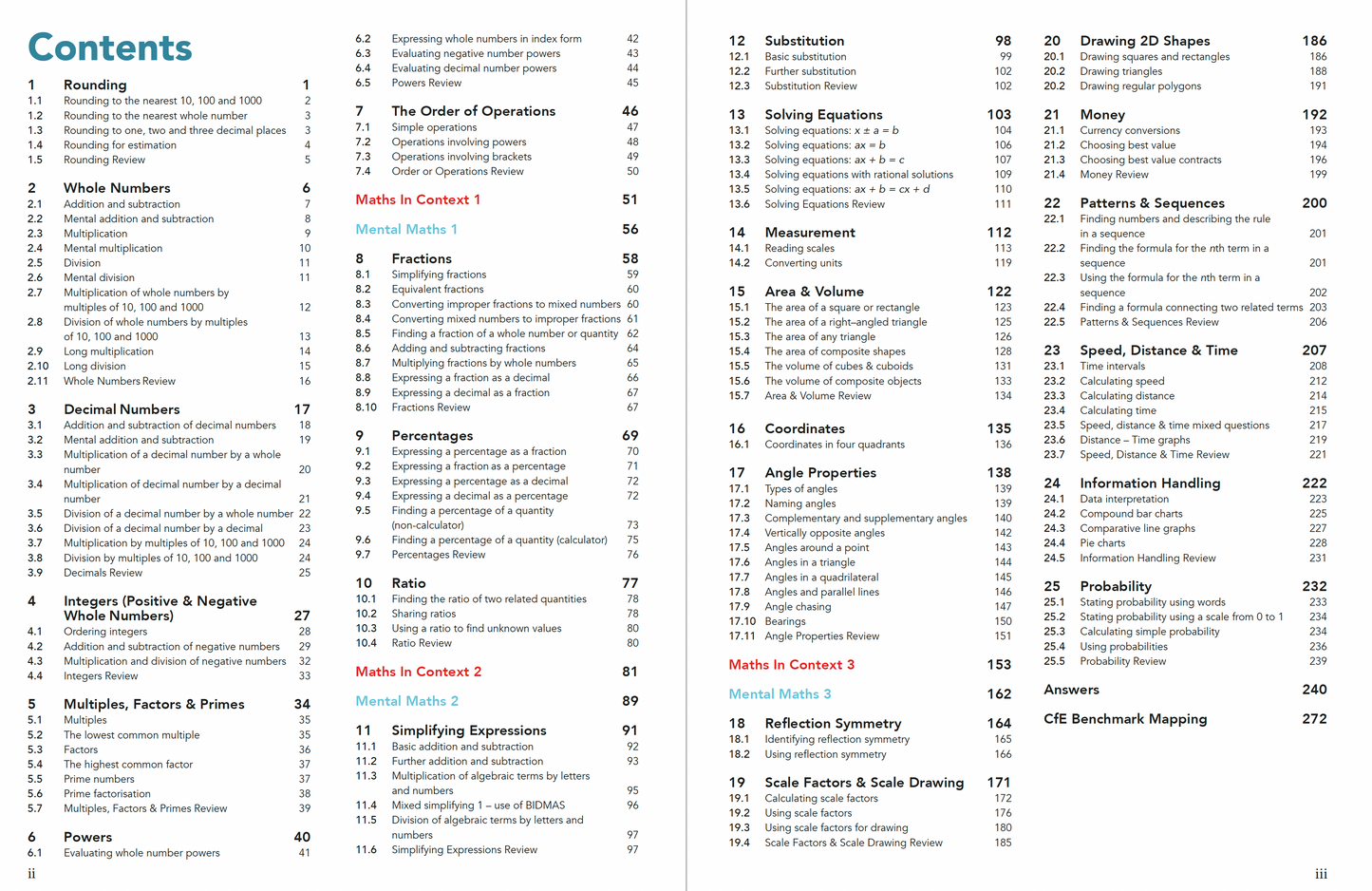 CfE Third Level Maths & Numeracy Textbook