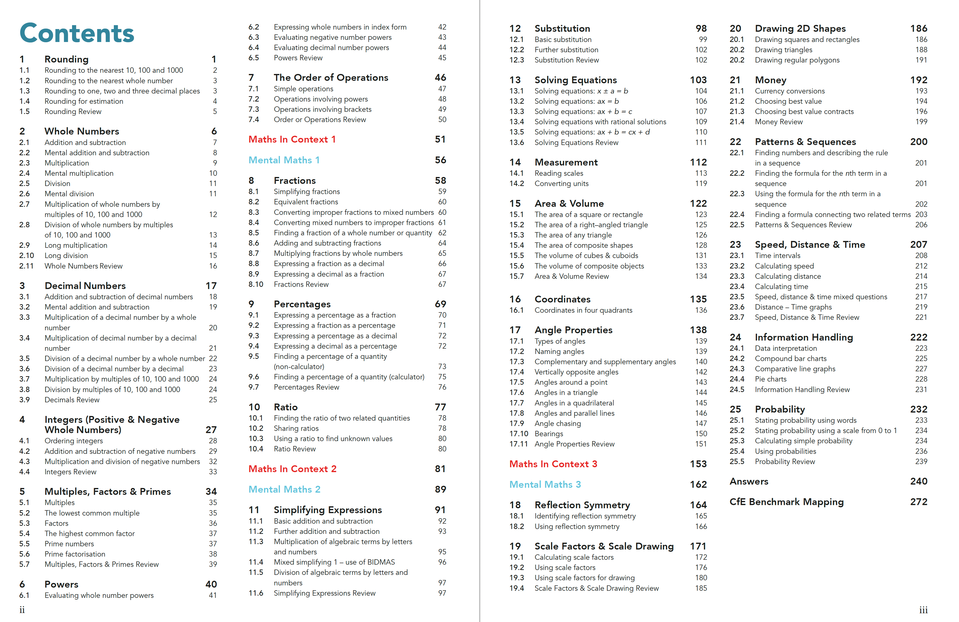 CfE Third Level Maths & Numeracy Textbook