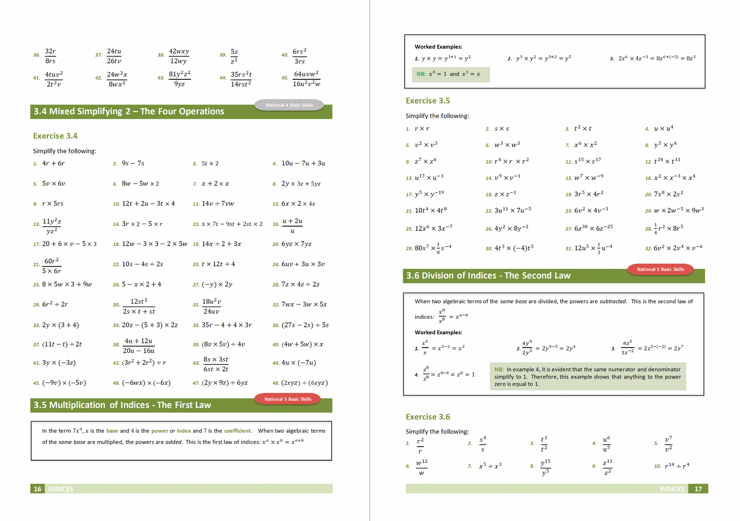 National 5+ Mathematics Textbook