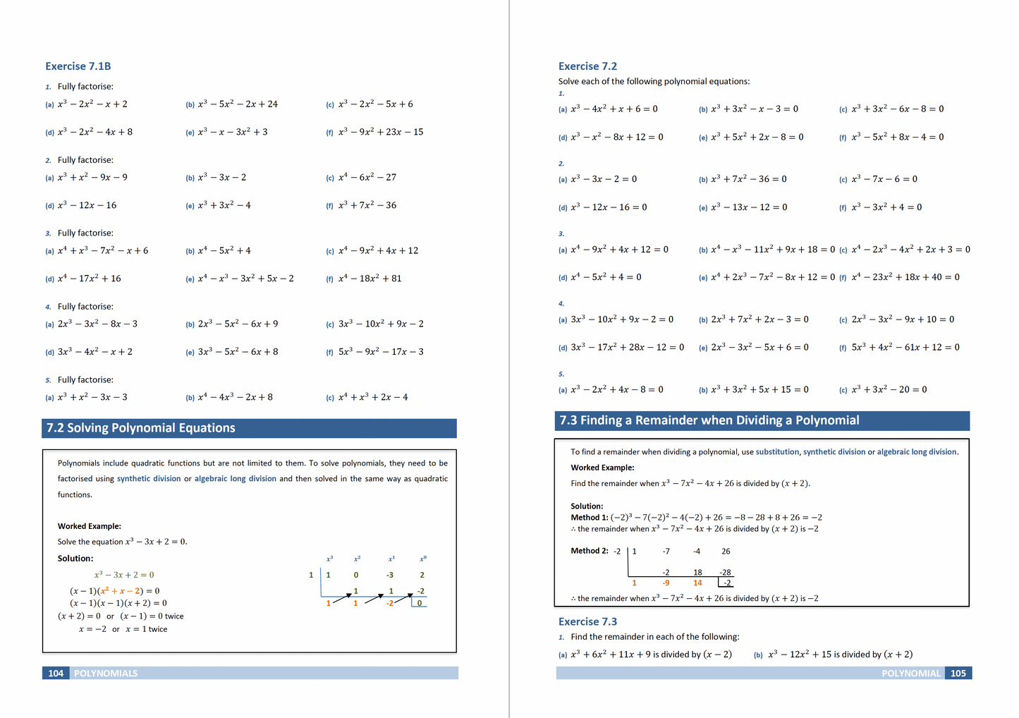 Higher Mathematics Textbook